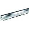 Blanke Aqua Glas 2042840210 glasprofiel 2100x25x12mm RVS verchroomd