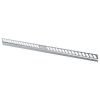 Blanke Aqua Keil Wand 8452856110R afsluitprofiel 980x11x24mm rechts mat zwart