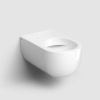Clou Hängematte CL0401050 Randlose wandhängende Toilette 56cm glänzend weiß