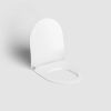 Clou Hammock CL040606020 dunne toiletzitting met deksel mat wit