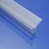 Exa-Lent Universal monsterstukje doucherubber type DS01 - 2cm lengte en geschikt voor glasdikte 6mm - 2 flapjes