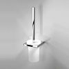 Decor Walther 0848000 DW 94 toiletborstelgarnituur wand gesatineerd glas/ chroom