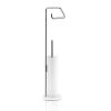 Decor Walther 0973554 Stone SBK toiletstandaard chroom/ wit