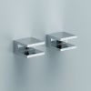 Decor Walther Bloque/ Corner 0561260 CO GKH planchetdragers (2 stuks) mat zwart