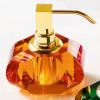 Decor Walther Crystal 0924481 KR SSP zeepdispenser (goud pompje) Amber Crystal