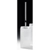 Decor Walther 0840600 DW 6201 toiletborstelgarnituur staand porselein wit/ chroom