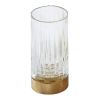 Decor Walther 0854982 CLUB SMG glashouder mat goud/ helder glas