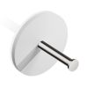 Decor Walther 0974455 Stone TPH1 toiletrolhouder wit/ RVS geborsteld