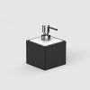 Decor Walther Brownie 0937160 BROWNIE SSP zeepdispenser staand kunstleder zwart