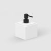 Decor Walther Brownie 0937250 BROWNIE SSP zeepdispenser staand kunstleder wit