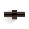 Decor Walther Century 0586017 CENTURY HAK2 dubbele haak donker brons