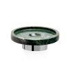 Decor Walther Century 0587060 CENTURY STS zeephouder groen marmer/ mat zwart