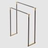 Decor Walther Club 0509341 CLUB HT handdoekstandaard mat goud en donker brons