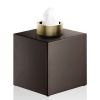 Decor Walther Club 0858641 CLUB KB tissuehouder donker brons/ mat goud