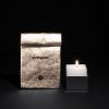 Decor Walther Senses DK 0936052 kaarshouder met kaars White Tea & Ginger in licht bronzen gift bag