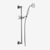 Fima Carlo Frattini F20442BR glijstangset met handdouche brons