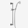 Fima Carlo Frattini F20443BR glijstangset met handdouche brons