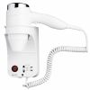 Geesa Hair Dryer 6474 haardroger 1400W met scheerstopcontact wit