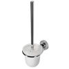 Geesa Luna 5510 toiletborstelhouder wand (witte borstelkop) chroom