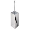 Geesa Modern Art 351006 toiletborstelhouder wand (zwarte borstelkop) chroom