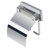 Geesa Standard 5144 toiletrolhouder met deksel chroom