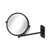 Geesa Mirror Cosmetic 91108506 vergrootspiegel 1x en 3x mat zwart