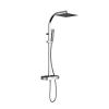 HSK AquaSwitch RS 500 rechthoekig 1001940 showerset met thermostaat chroom