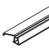 HSK Atelier Pur E77058 glasdorpellijst tbv onderzijde schuifdeur, 8mm *niet meer leverbaar*