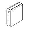 HSK Kienle E100313-U-90 C-scharnierdeel glashouder beneden, RVS look
