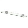 Haceka Allure 1208471 planchet 600mm helder glas/ RVS geborsteld