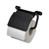 Haceka Ixi 1208509 closetrolhouder met klep mat zwart