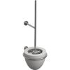 Clou Slim CL090304241 toiletborstel garnituur wand rvs geborsteld (OUTLET)