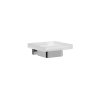 Inda Lea 1800 A18110CR21 zeephouder gesatineerd glas chroom