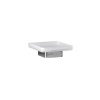 Inda Lea 1800 A1811ZCR21 zeephouder gesatineerd glas chroom