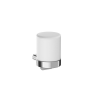 Inda Mito 2000 A20670CR21 zeepdispenser gesatineerd glas chroom