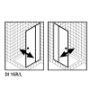 Kermi 2534114 spatwaterdichting 1 x 98,5cm - 6mm