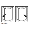 Kermi 2534063 gebogen spatwaterdichting 6mm