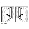 Kermi 2534082 spatwaterdichting 1 x 98,5cm