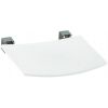 Keuco Collectie Plan 14980010051 klapzitting verchroomd/ wit (RAL 9010)