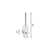 Smedbo Home HK333 toiletborstelgarnituur chroom