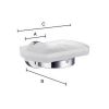 Smedbo Home HK342 zeepschaalhouder chroom
