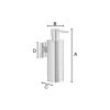 Smedbo House RB370 zeepdispenser zwart