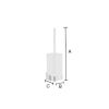 Smedbo Ice OK433P toiletborstelgarnituur chroom