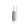 Smedbo Outline FK103 toiletborstelgarnituur chroom