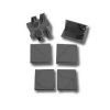 Novellini R04KUA01-K set afdekkapjes chroom