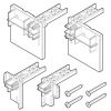 Novellini R04PBJ3P1-K set eindkapjes chroom