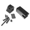 Novellini R801ELCOR-K set onderdelen voor muursteun chroom