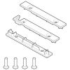 Novellini R804KUFRMO-U eindkapjes muursteun frame mat wit