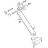 Novellini R80LOU350-H muursteun 350mm zwart