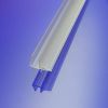 Provex 1203SA00F afwateringsstrip 90cm, 4mm hoog, transparant, voor glasdikte 6mm